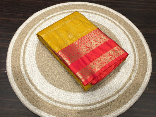 Semi Kanchipuram silk