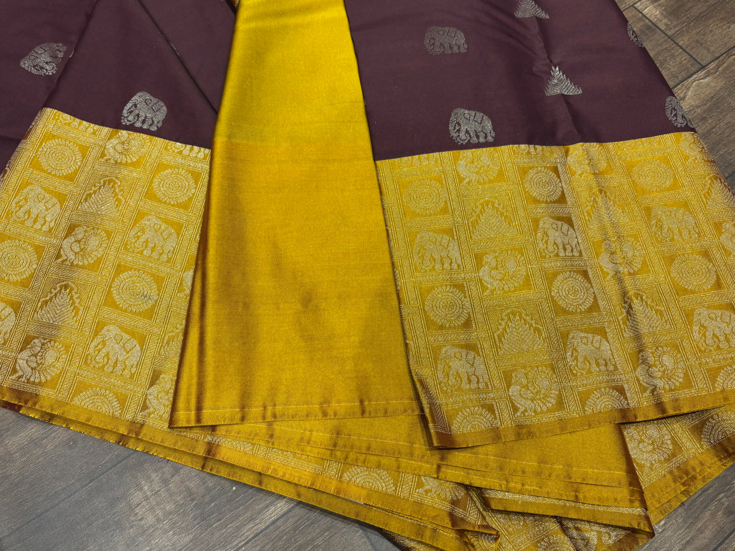 Semi kanchipuram silk