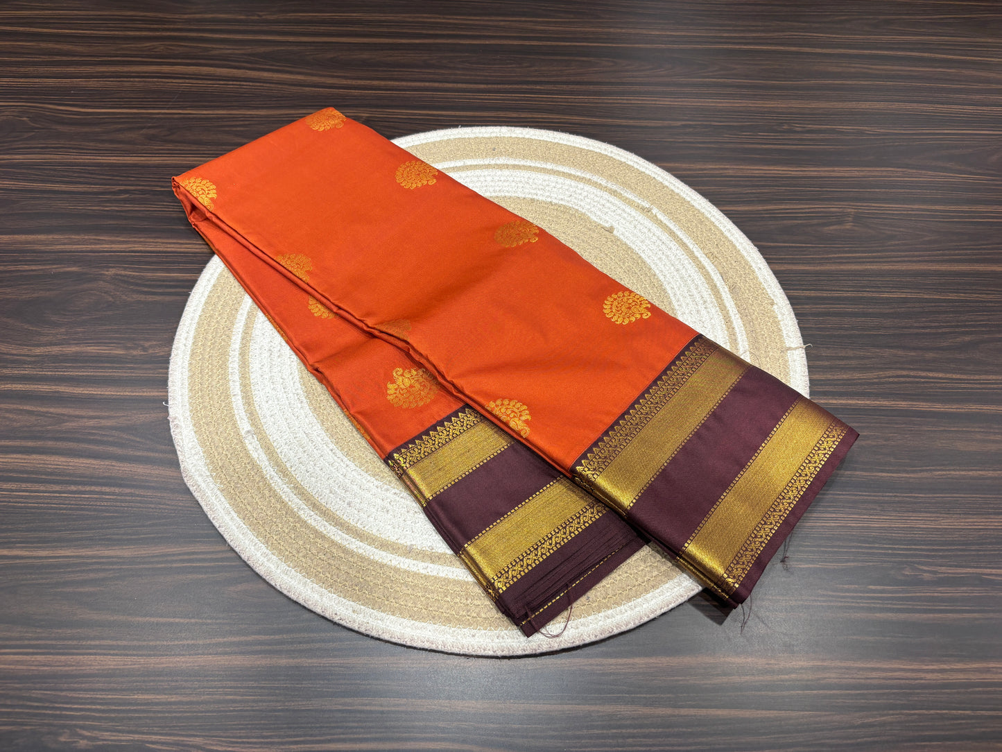 Semi Kanchipuram silk