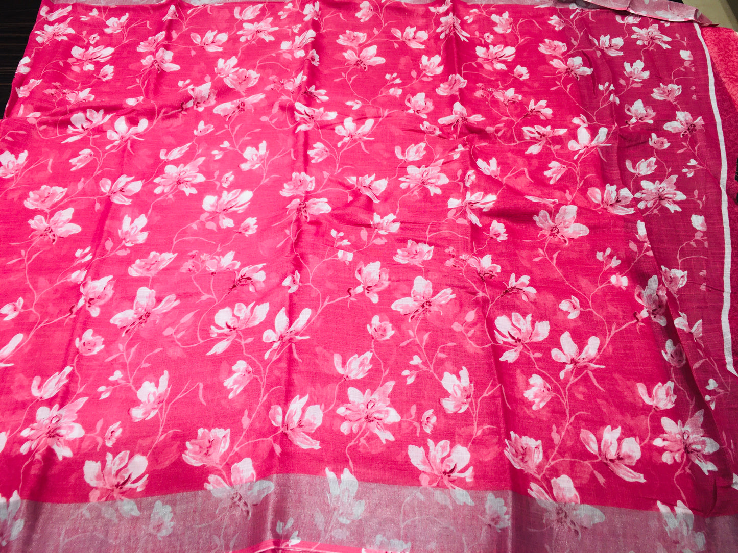 Fancy cotton saree