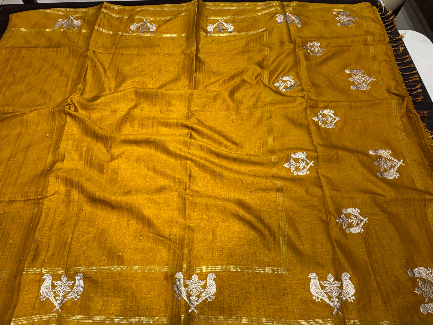 Soft tussar saree