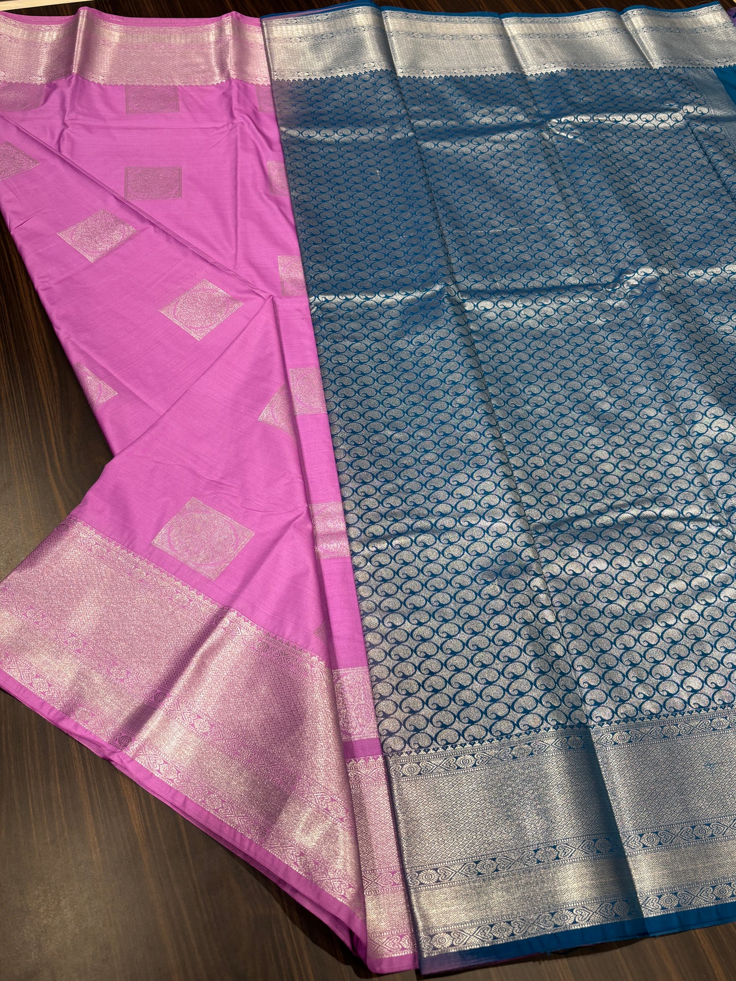 Semi Kanchipuram silk