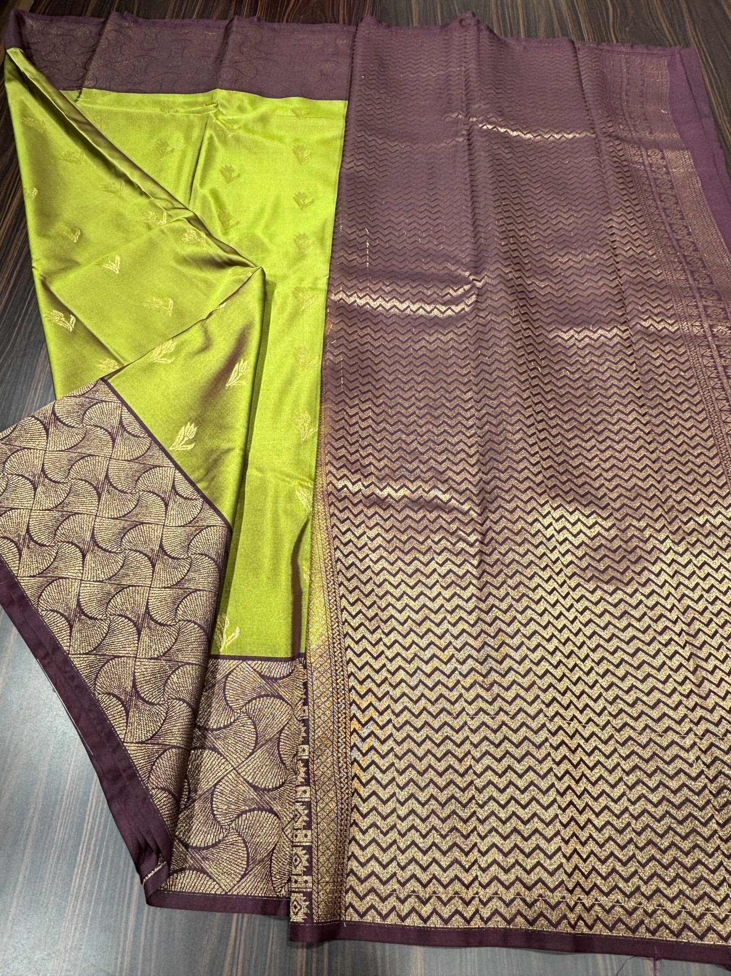 Semi Kanchipuram silk