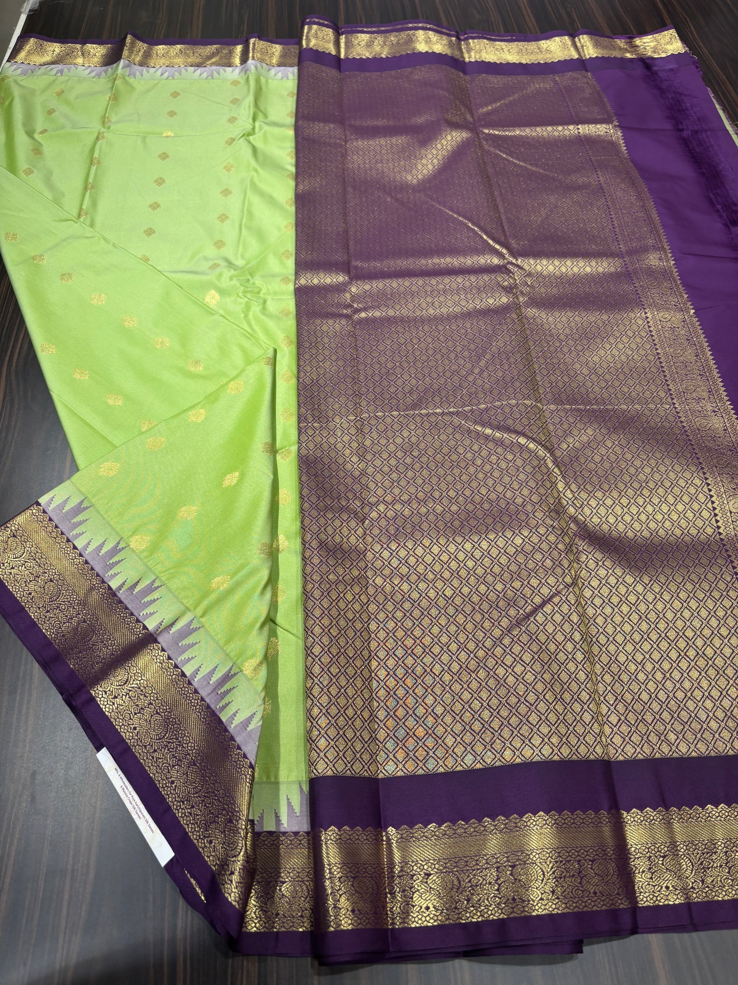 Semi Kanchipuram silk