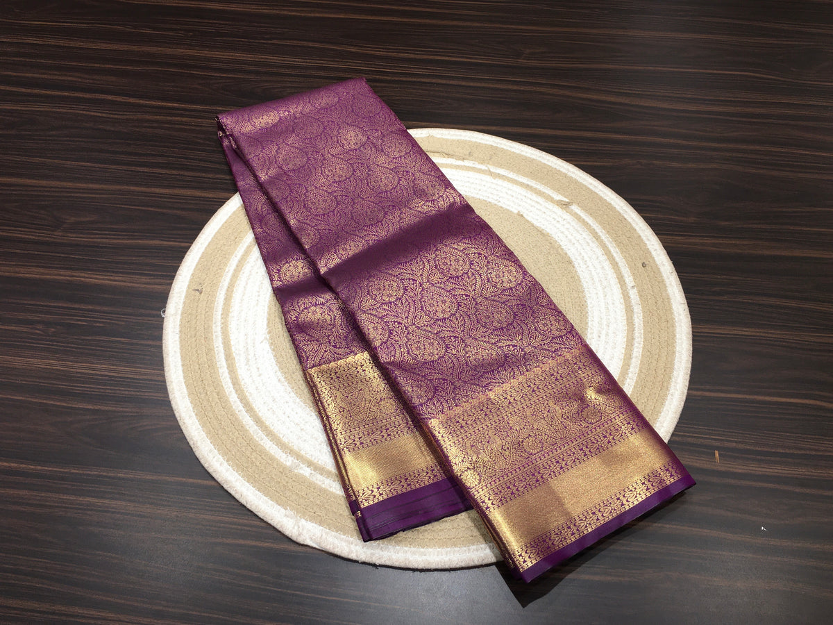 Semi Kanchipuram silk