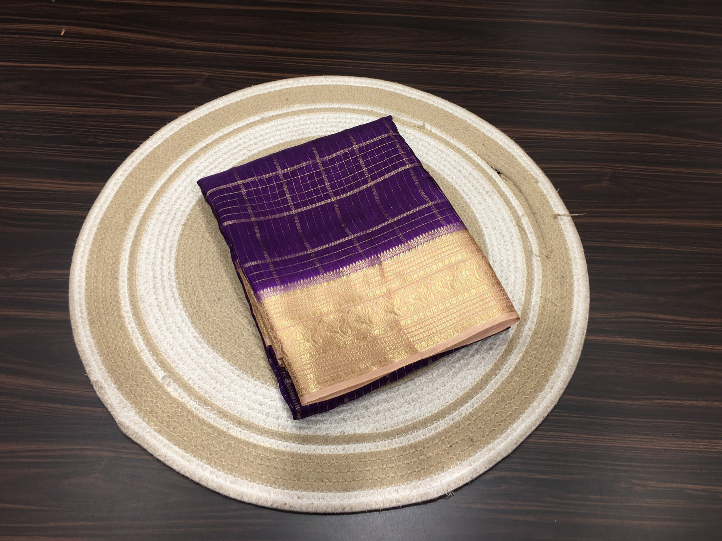 Semi Mysore Crape Silk