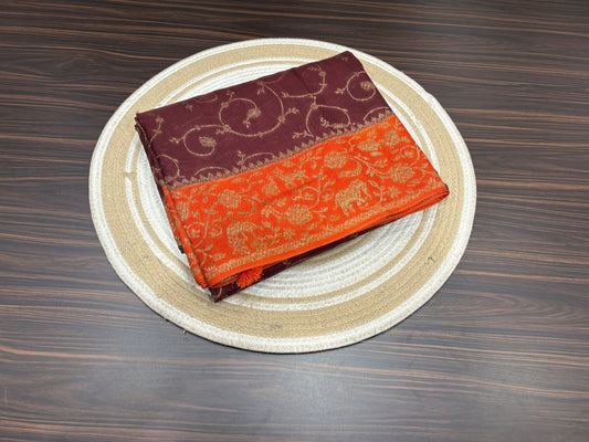 Soft tussar saree