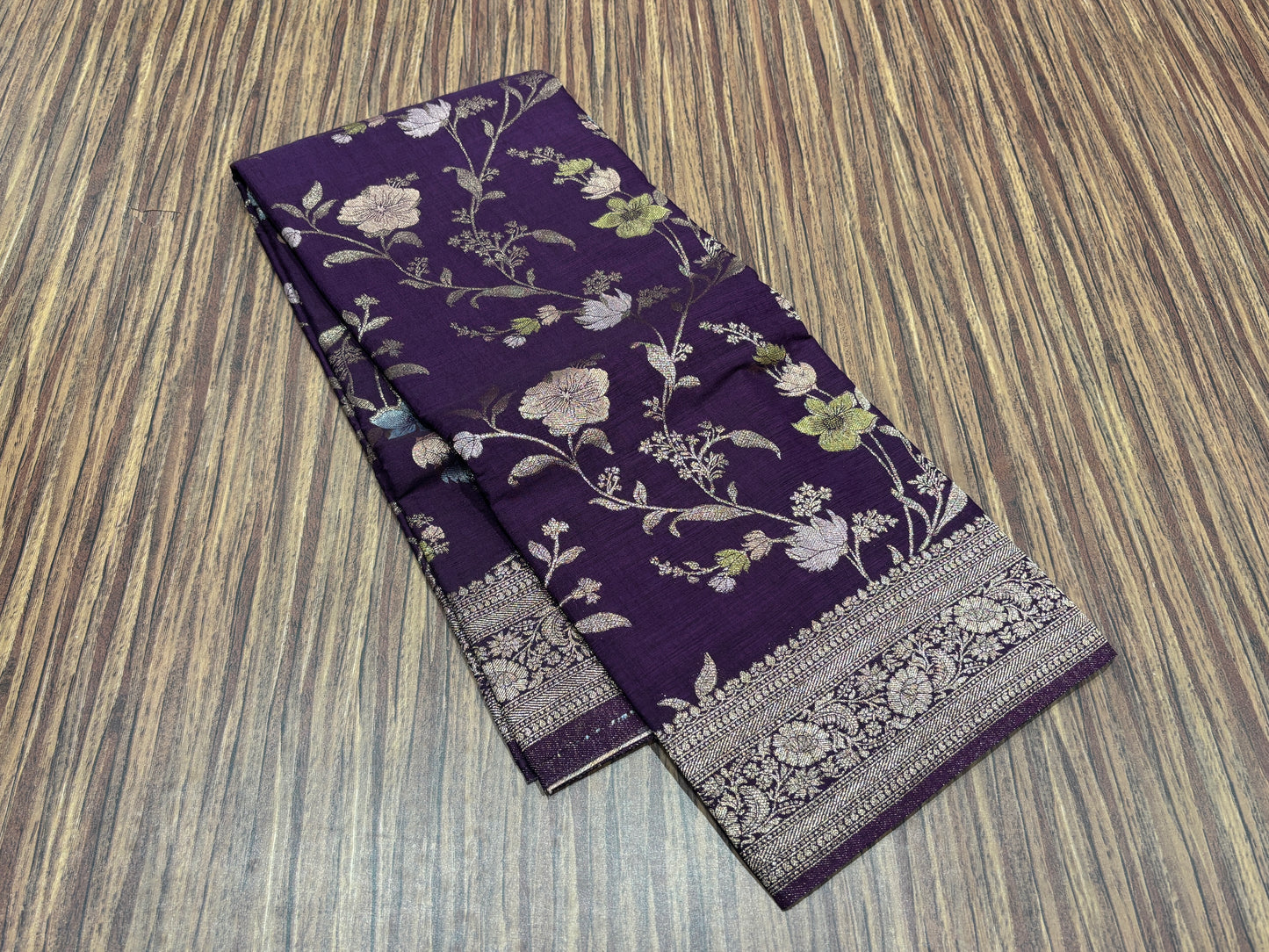 Soft tussar saree