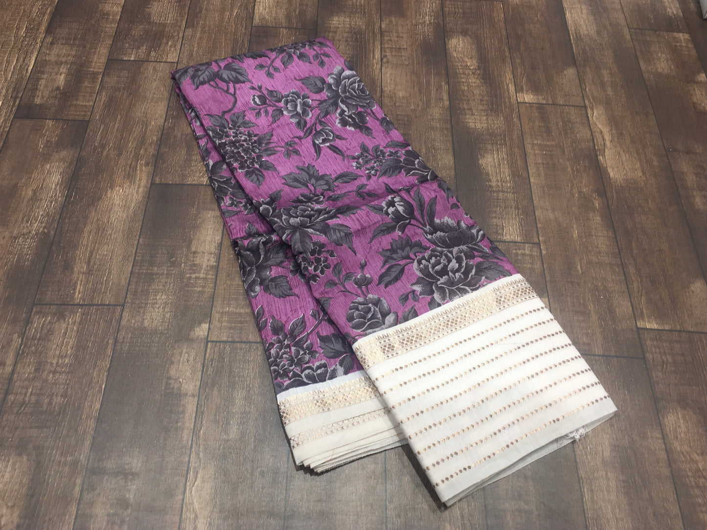Butter Crape Saree