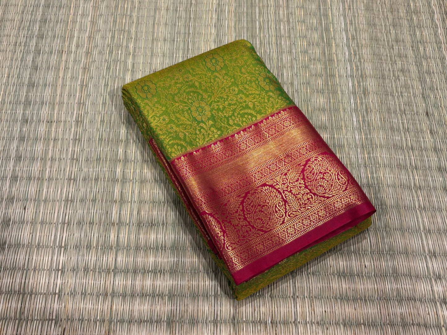 Semi Kanchipuram silk