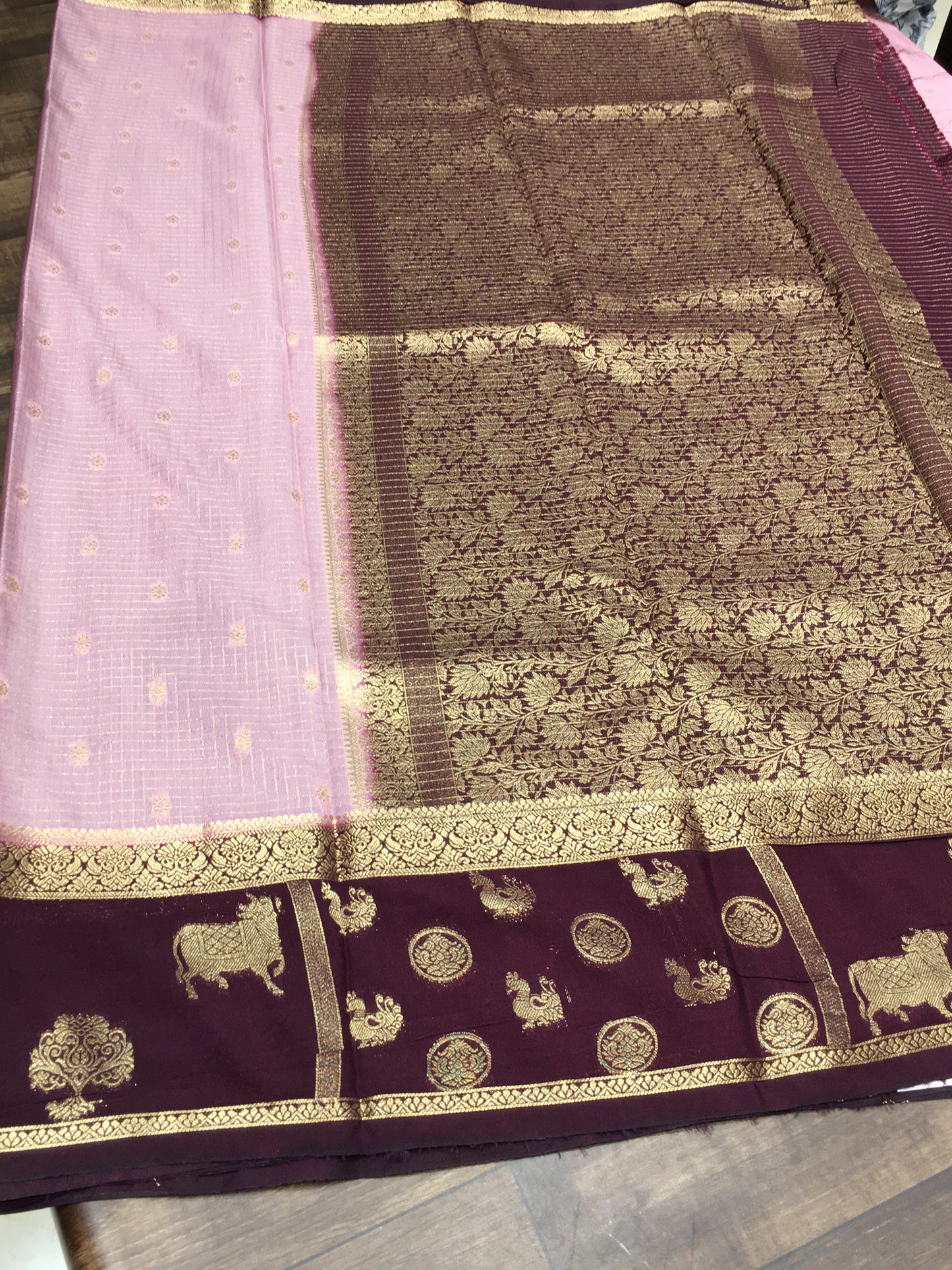 Semi Mysore crape