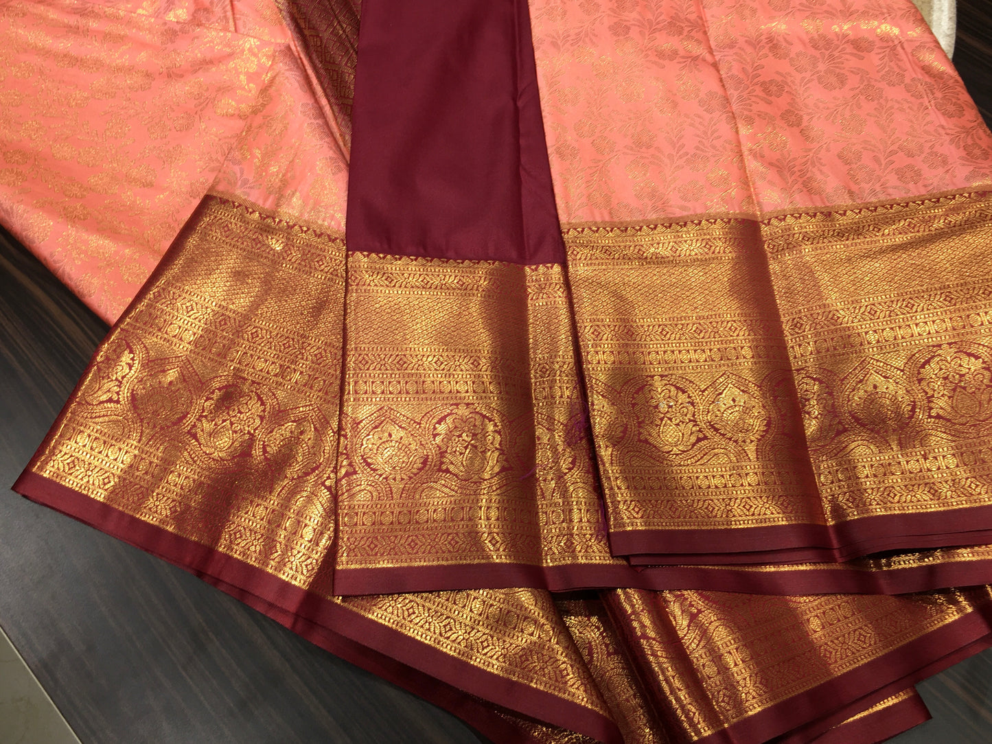 Semi Kanchipuram silk