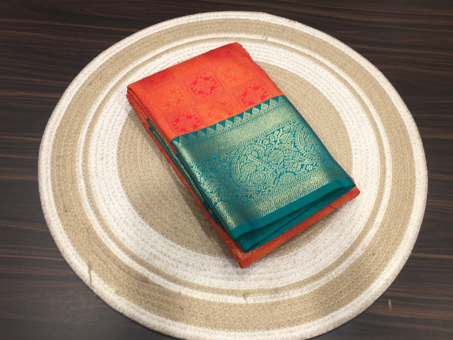 Semi Kanchipuram silk