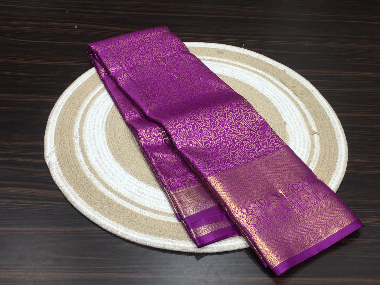 Semi Kanchipuram silk
