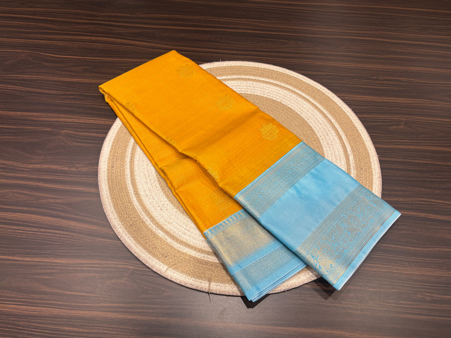 Semi Kanchipuram silk