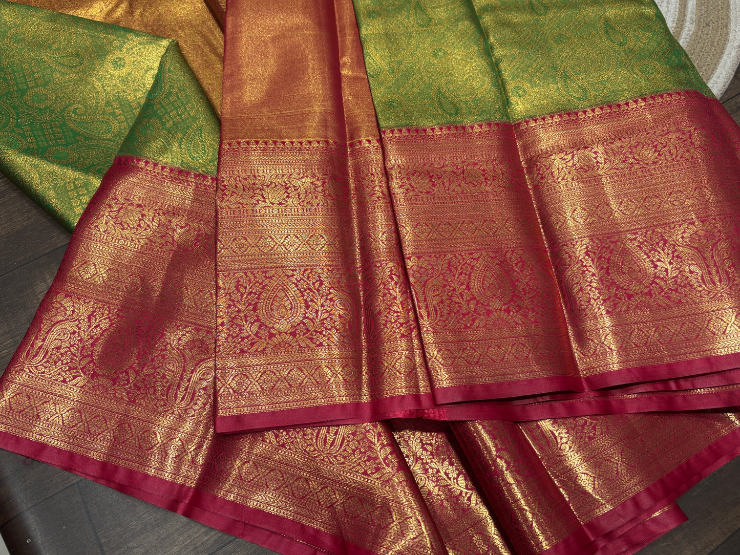 Semi Kanchipuram tissue