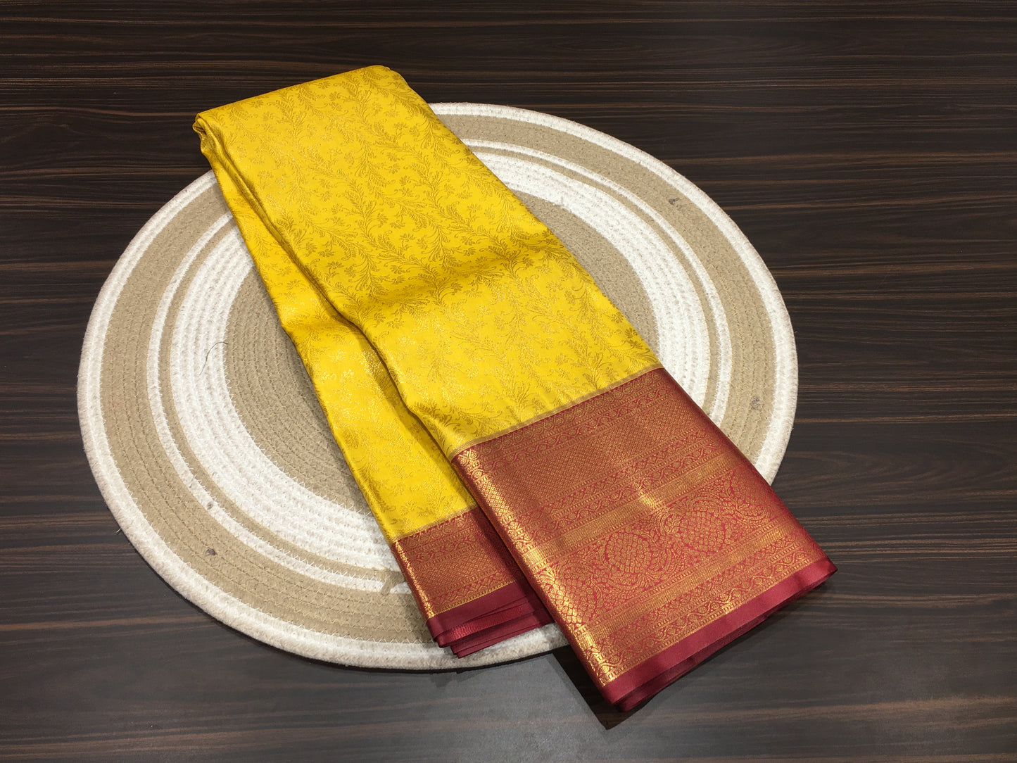 Semi Kanchipuram silk
