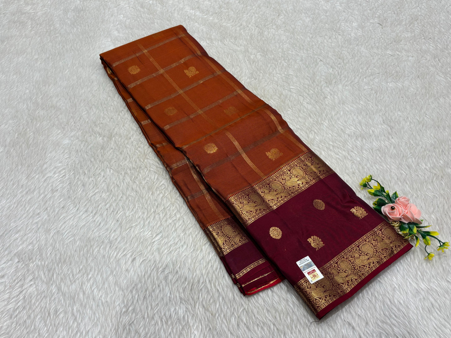 Pure Kanchipuram silk