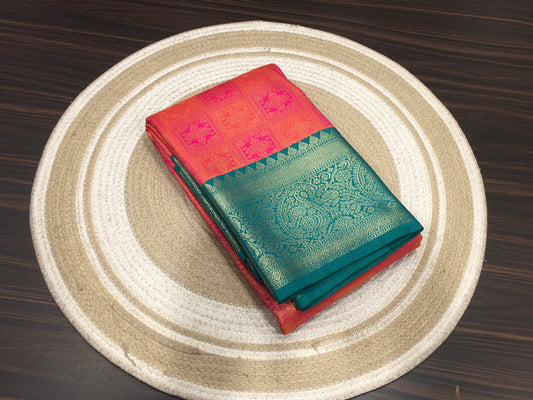 Semi Kanchipuram silk
