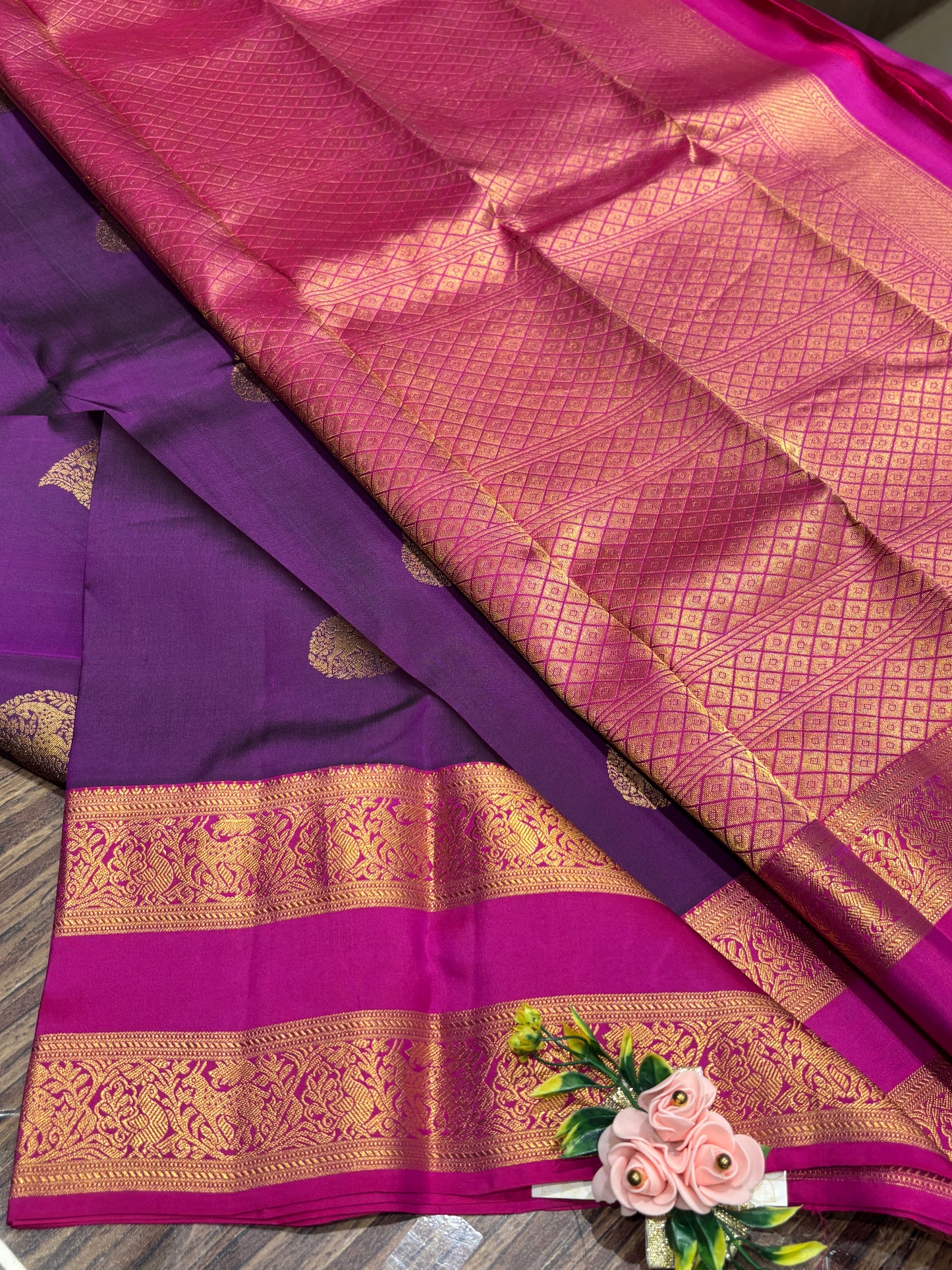 Pure Kanchipuram silk