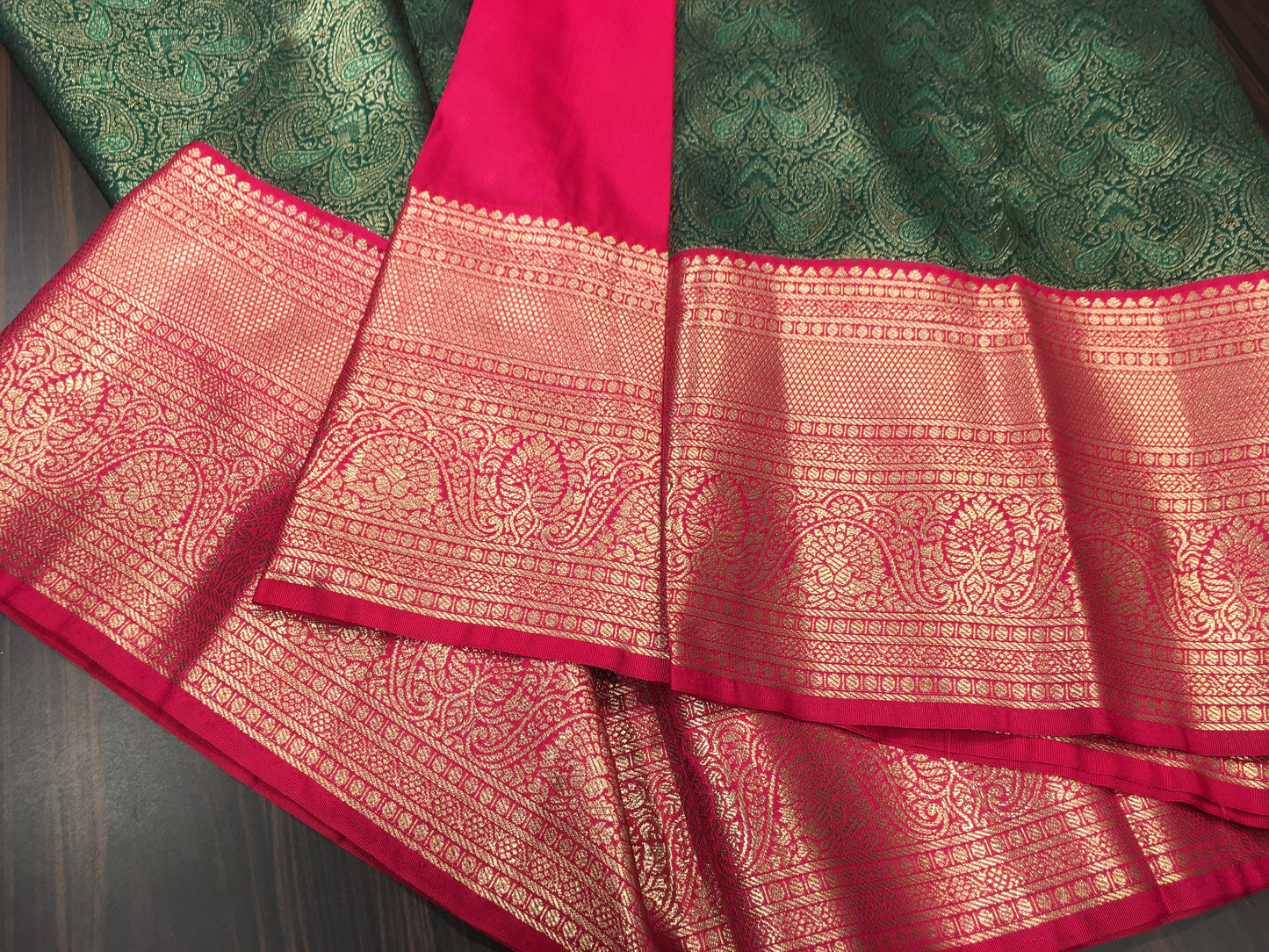 Semi Kanchipuram silk