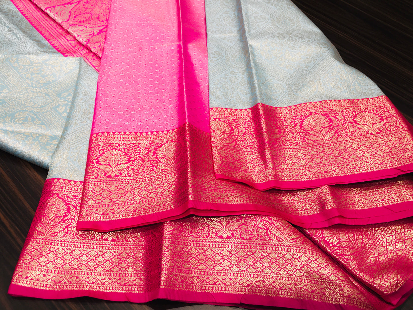 Semi Kanchipuram silk