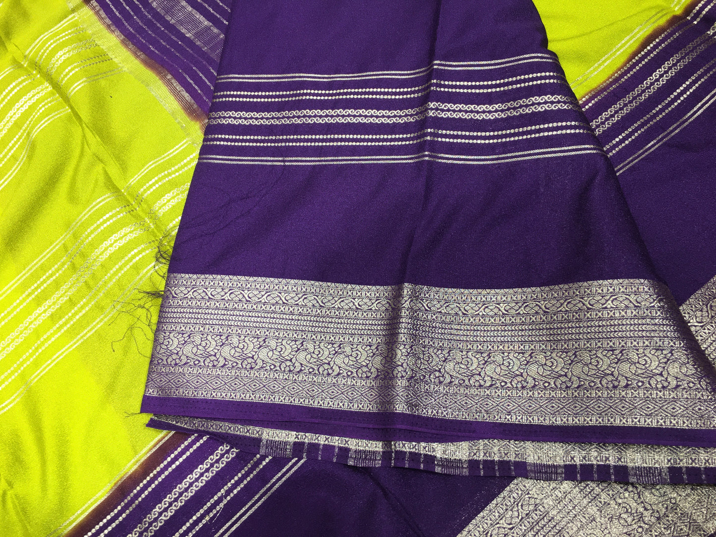 Semi Mysore crape
