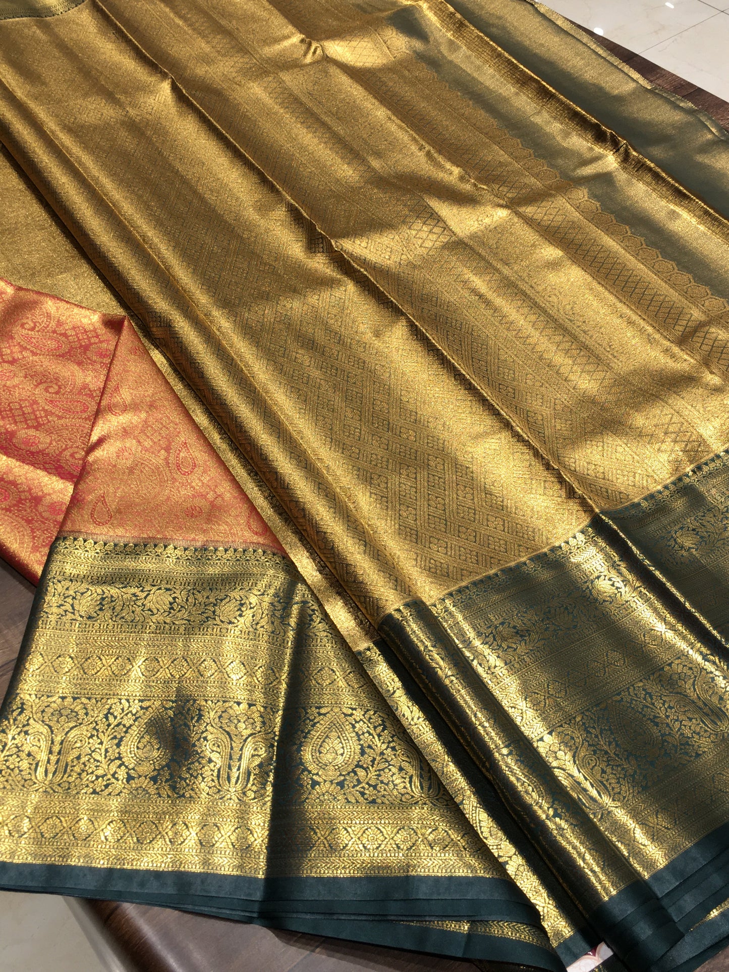 Semi Kanchipuram tissue