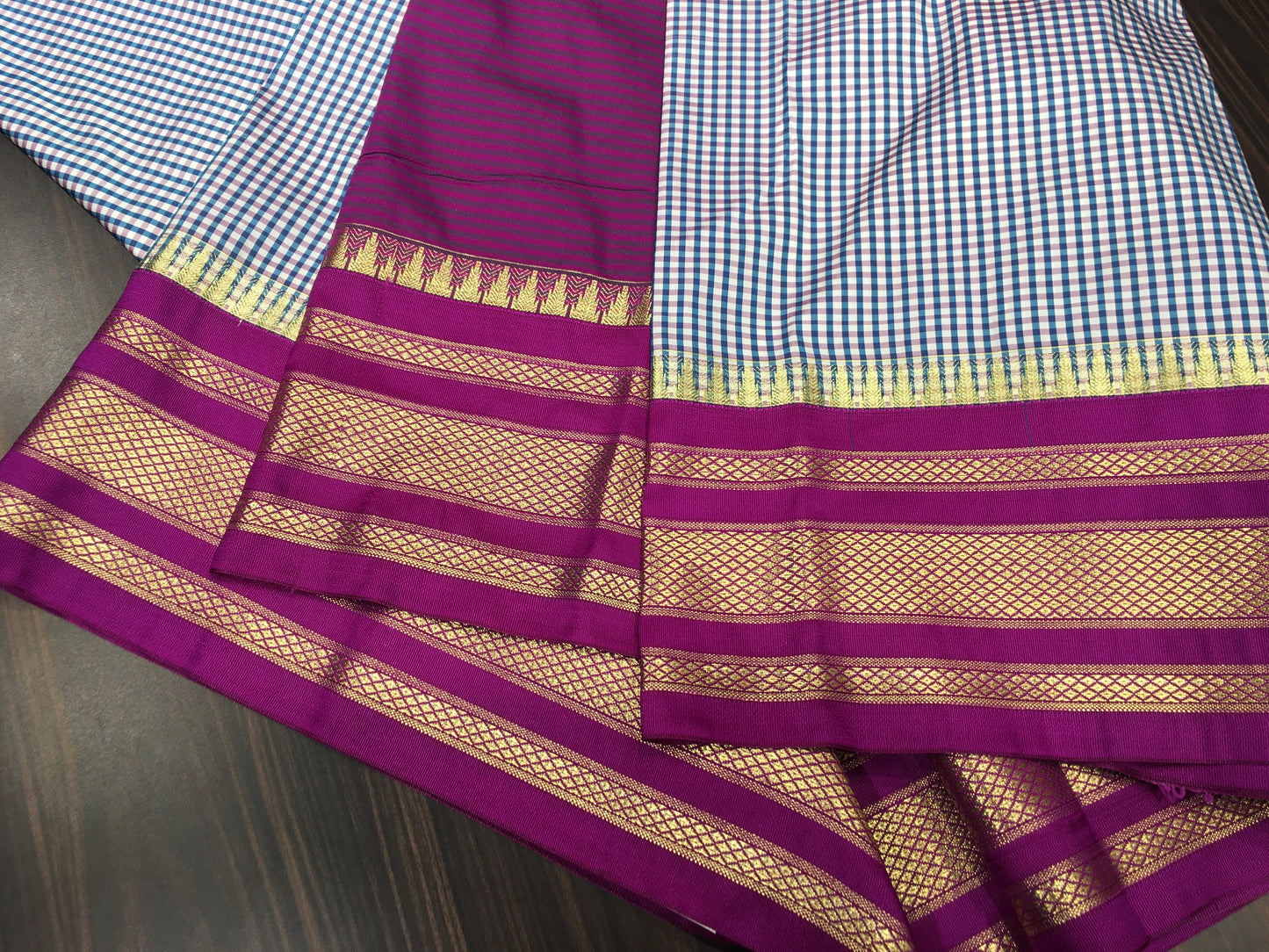 Semi Kanchipuram silk