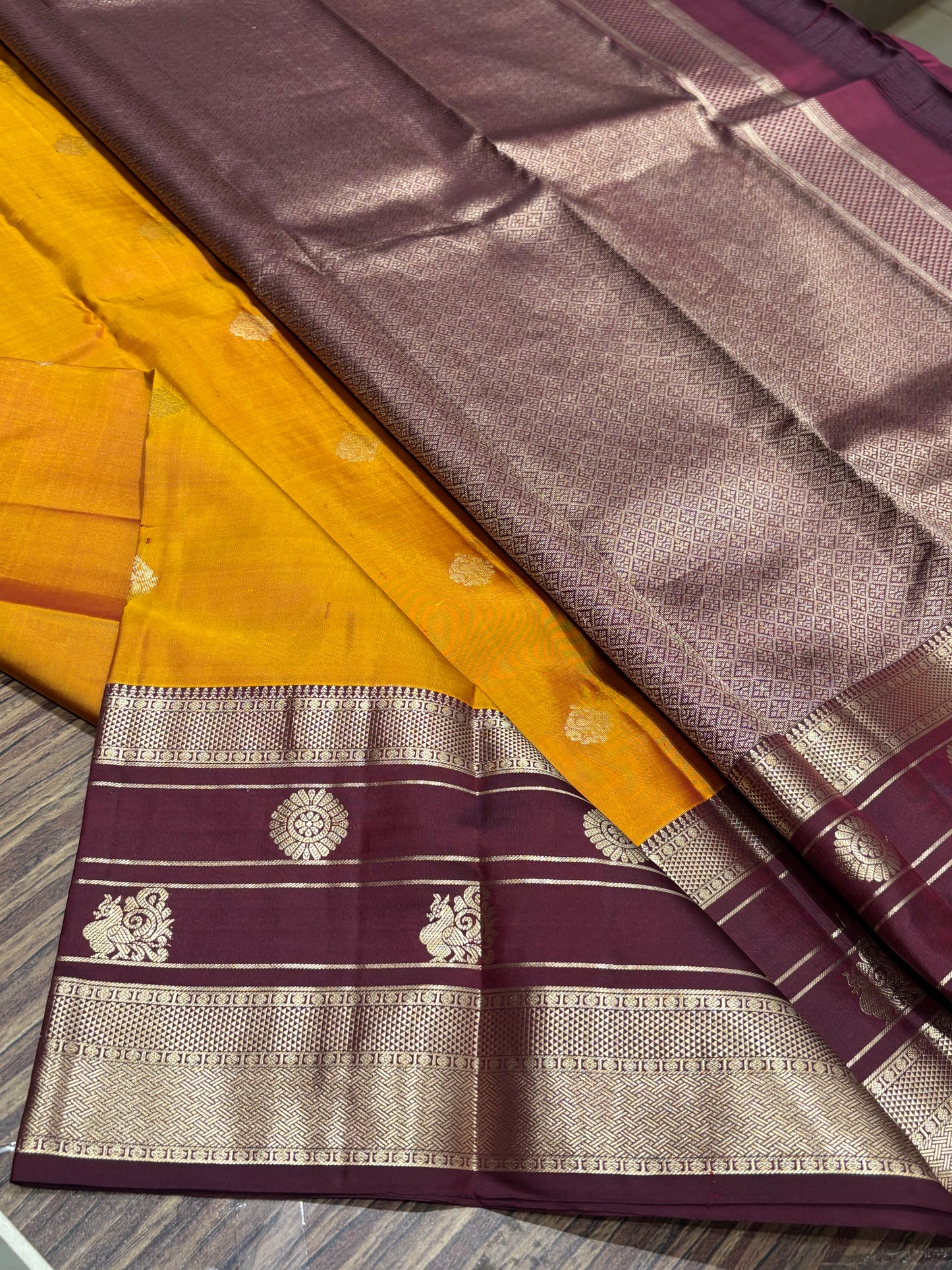 Pure Kanchipuram silk
