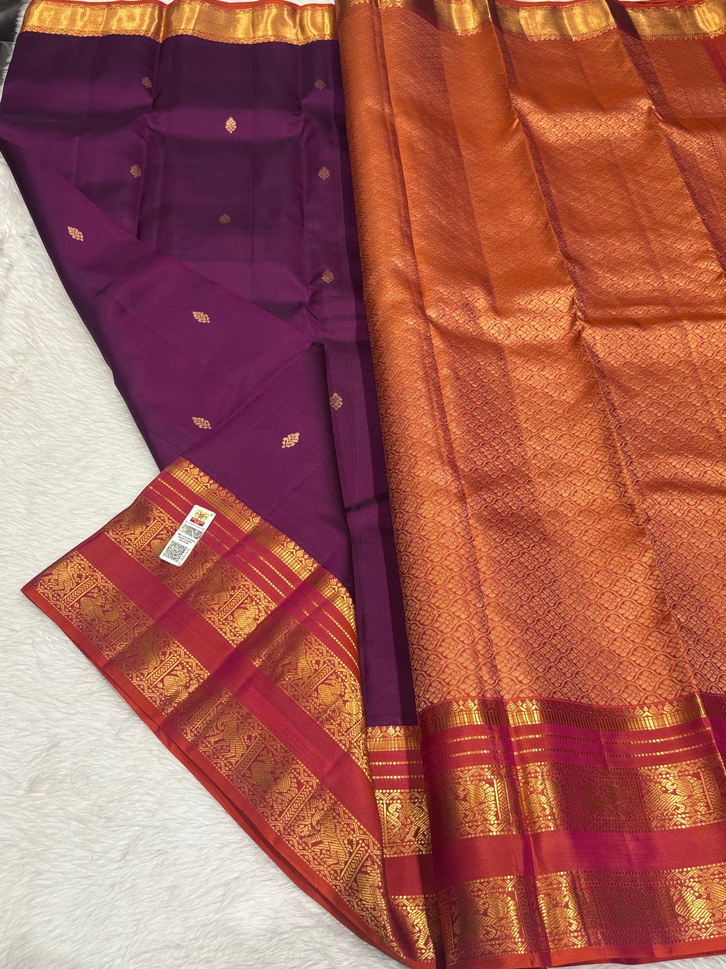 Pure Kanchipuram silk