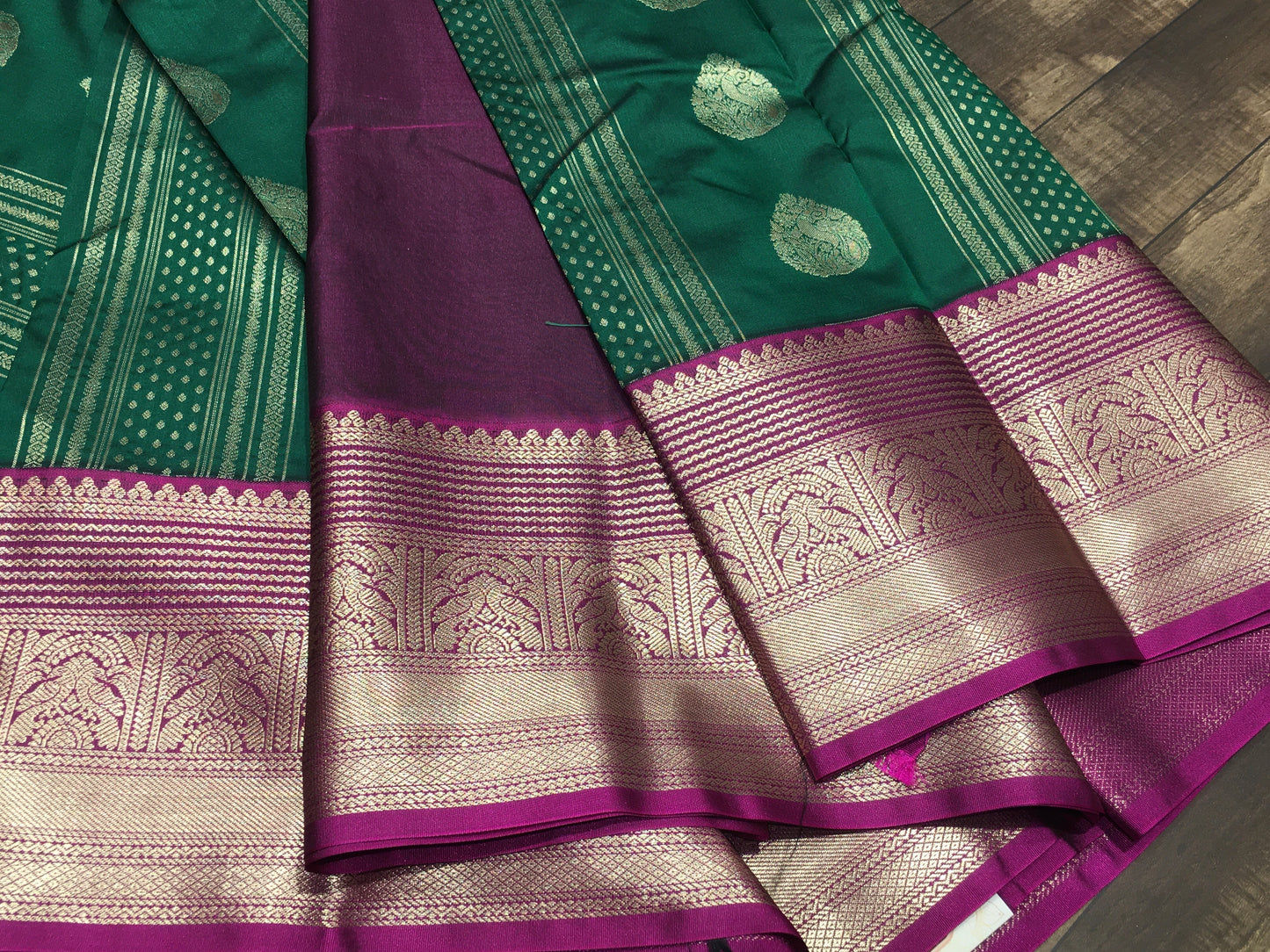 Semi Kanchipuram silk