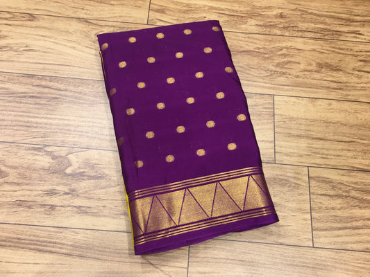 Semi Mysore Crape Silk
