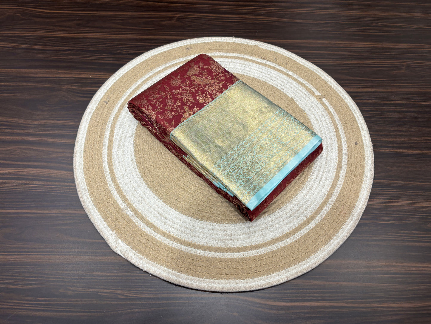 Semi Kanchipuram silk