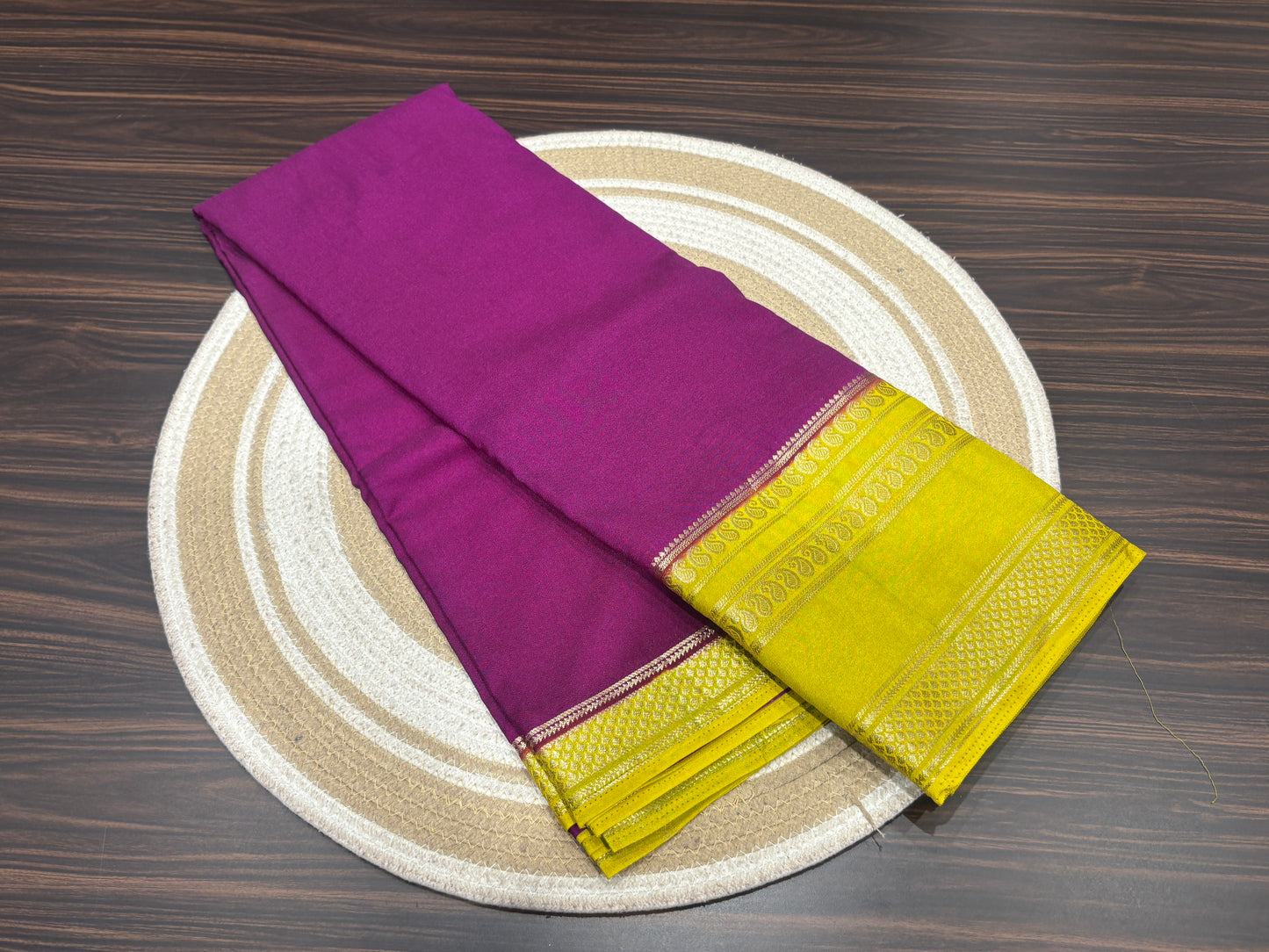 Semi Mysore crape