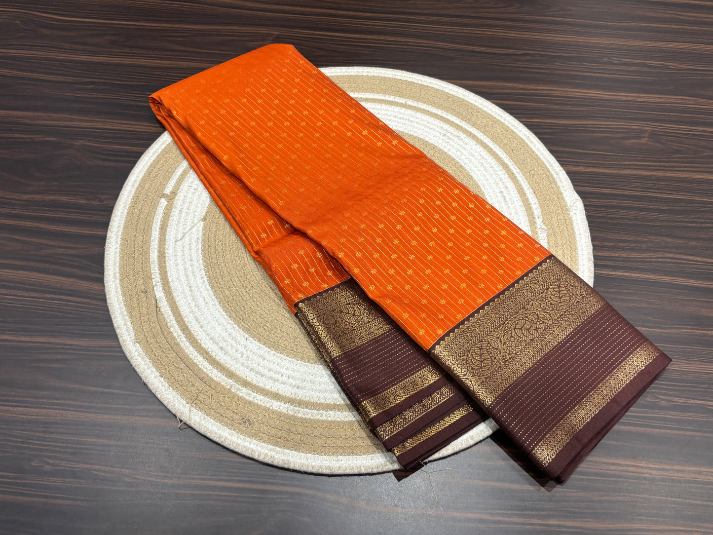 Semi Kanchipuram silk