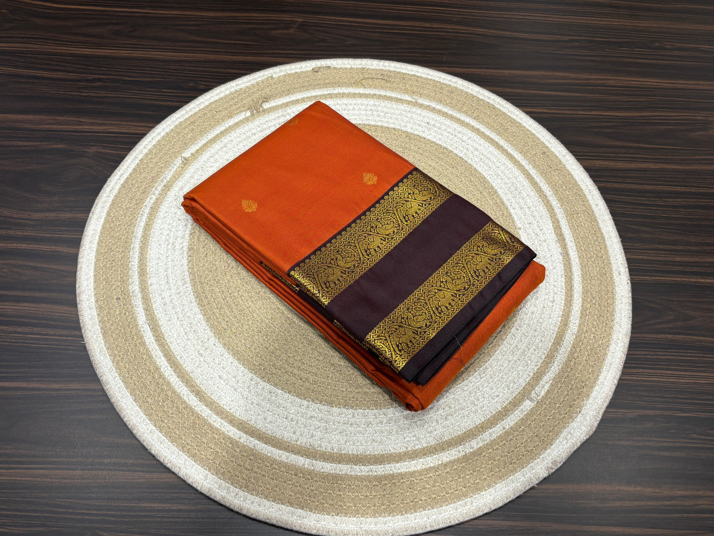 Semi Kanchipuram silk