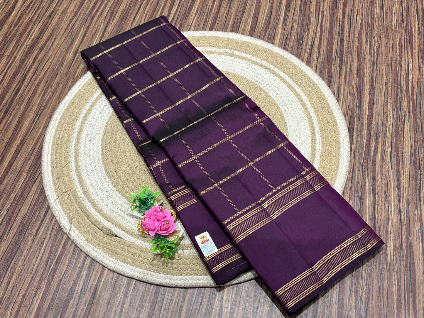 Pure Kanchipuram silk