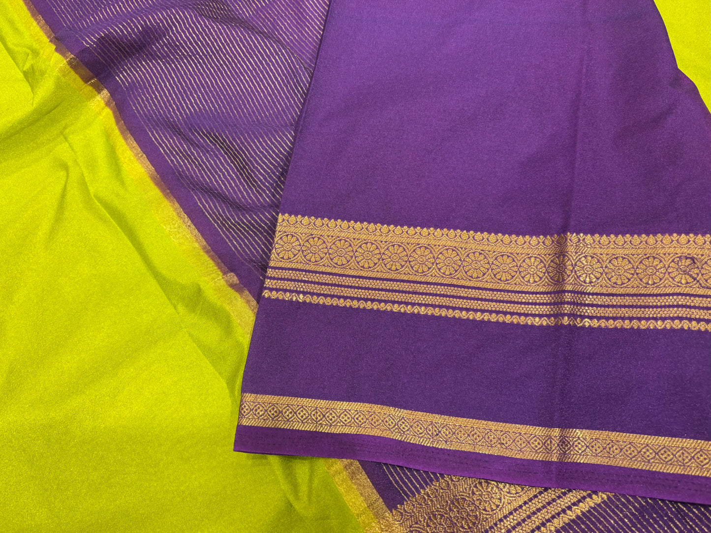 Semi Mysore crape
