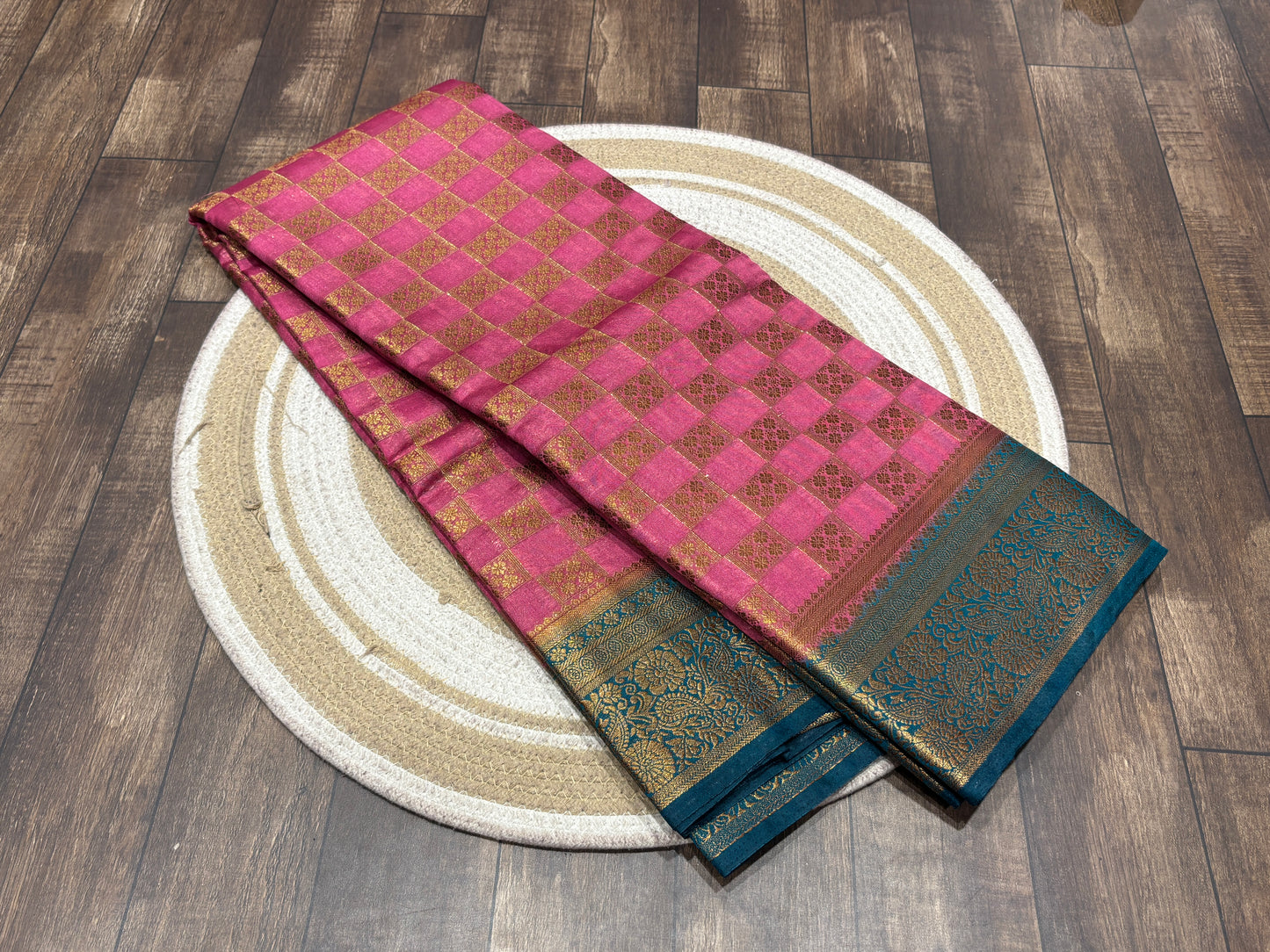 Raw silk saree