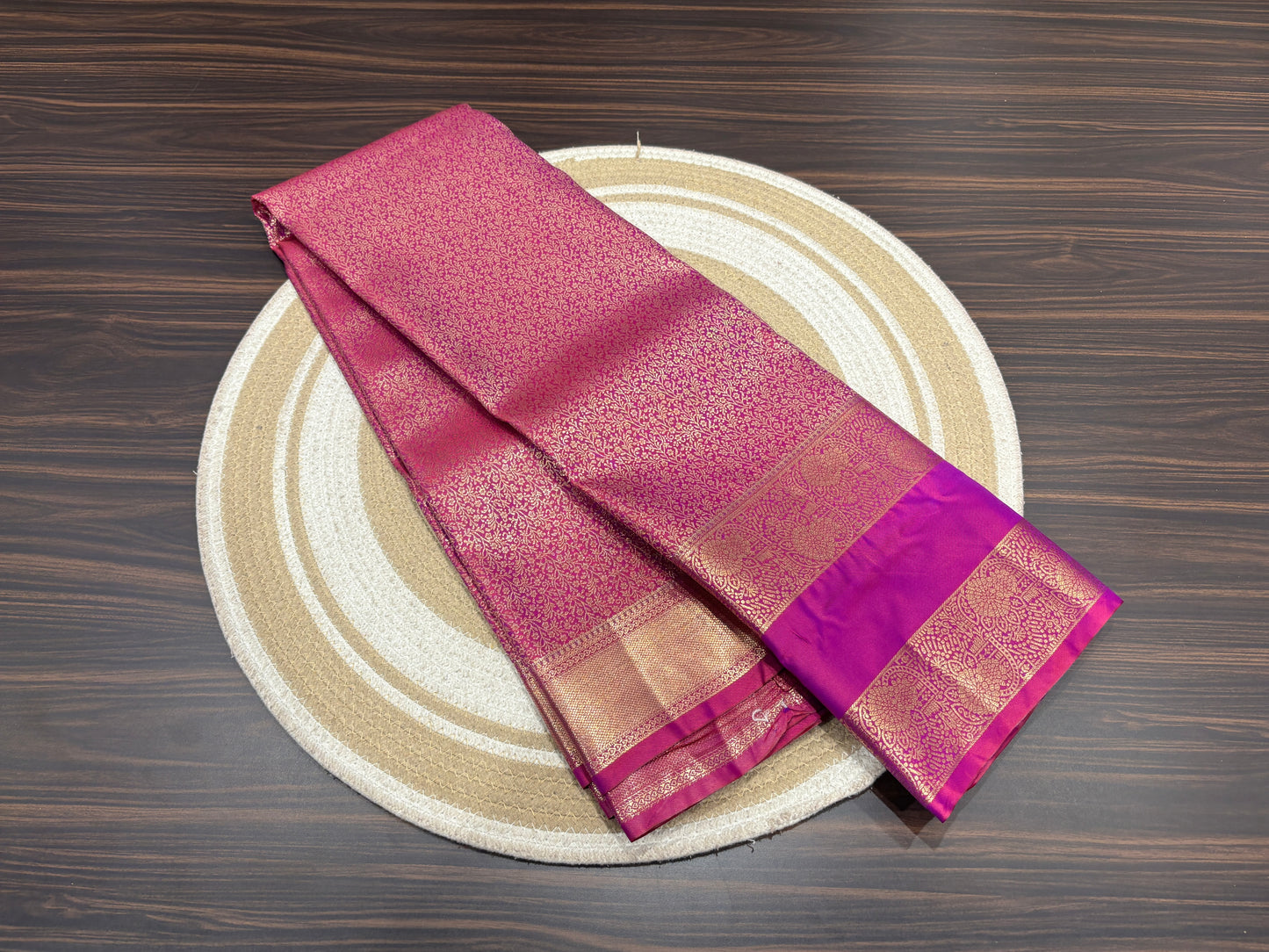 Semi Kanchipuram silk