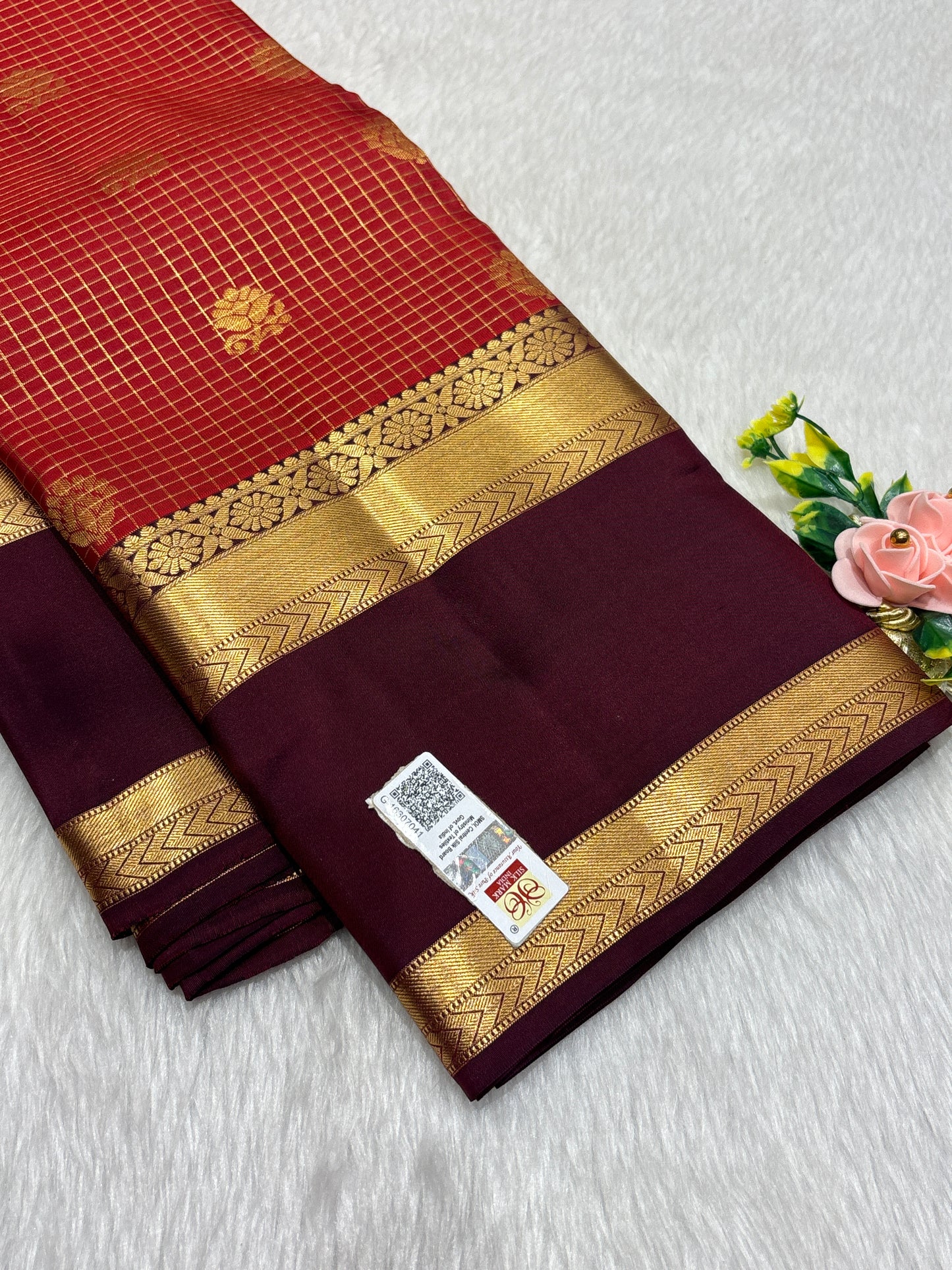 Pure Kanchipuram silk
