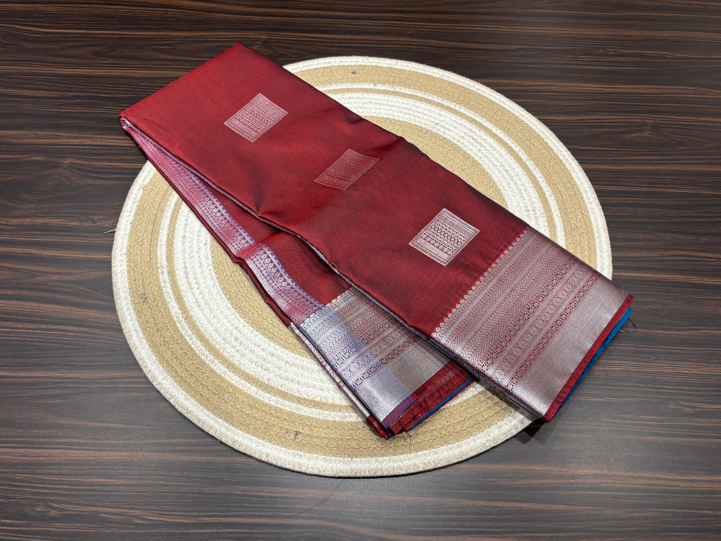 Semi Kanchipuram silk