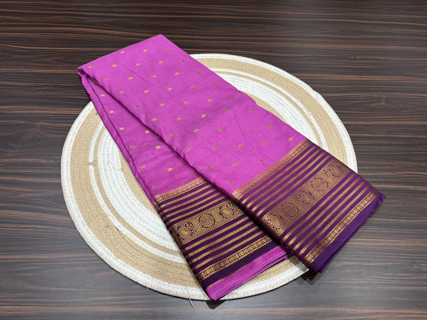 Semi Mysore crape