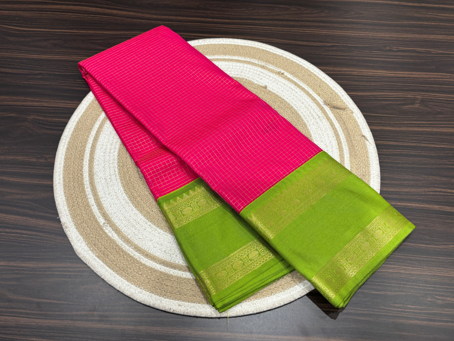 Semi Kanchipuram silk