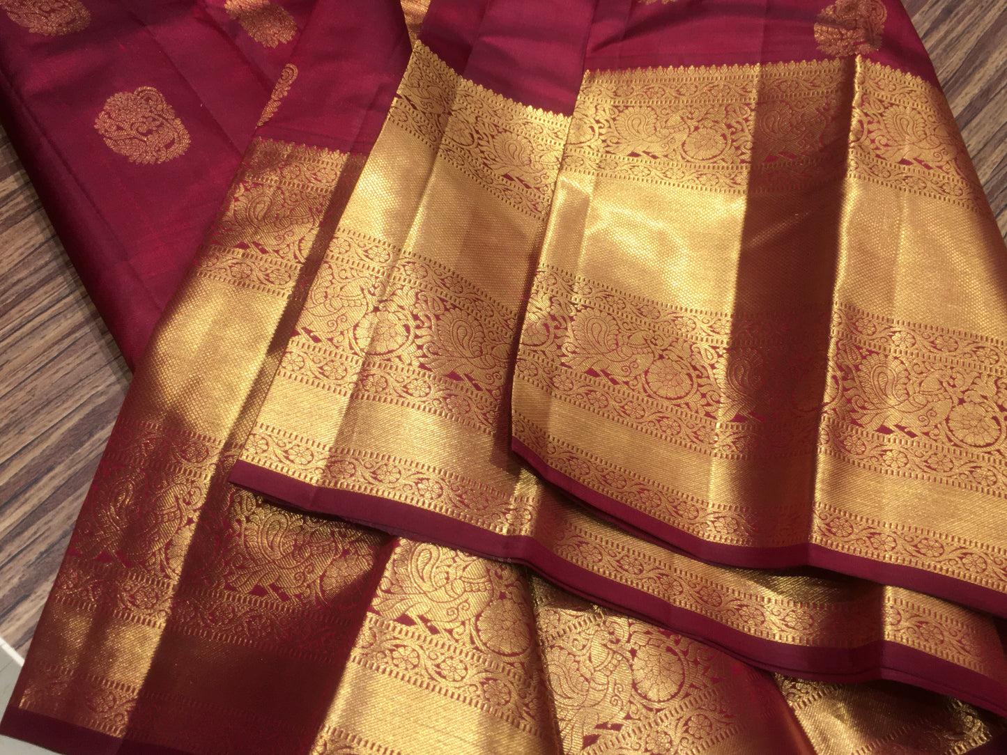 Pure Kanchipuram silk