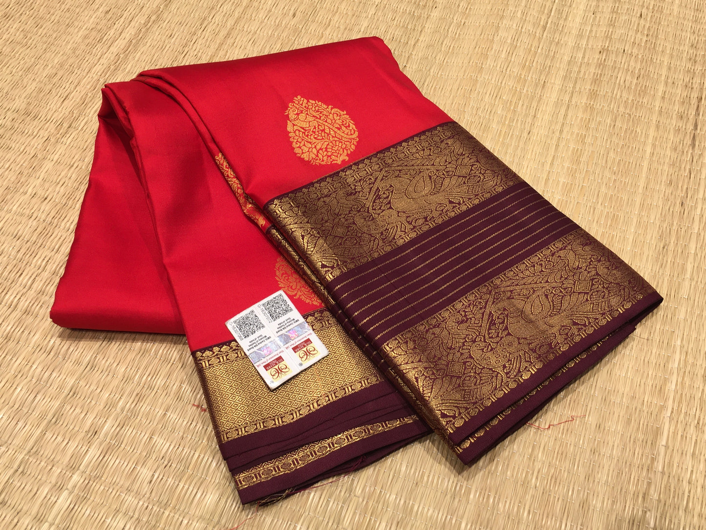 Pure Kanchipuram silk