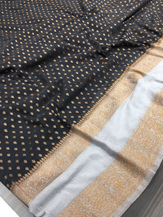Chiffon georgette saree