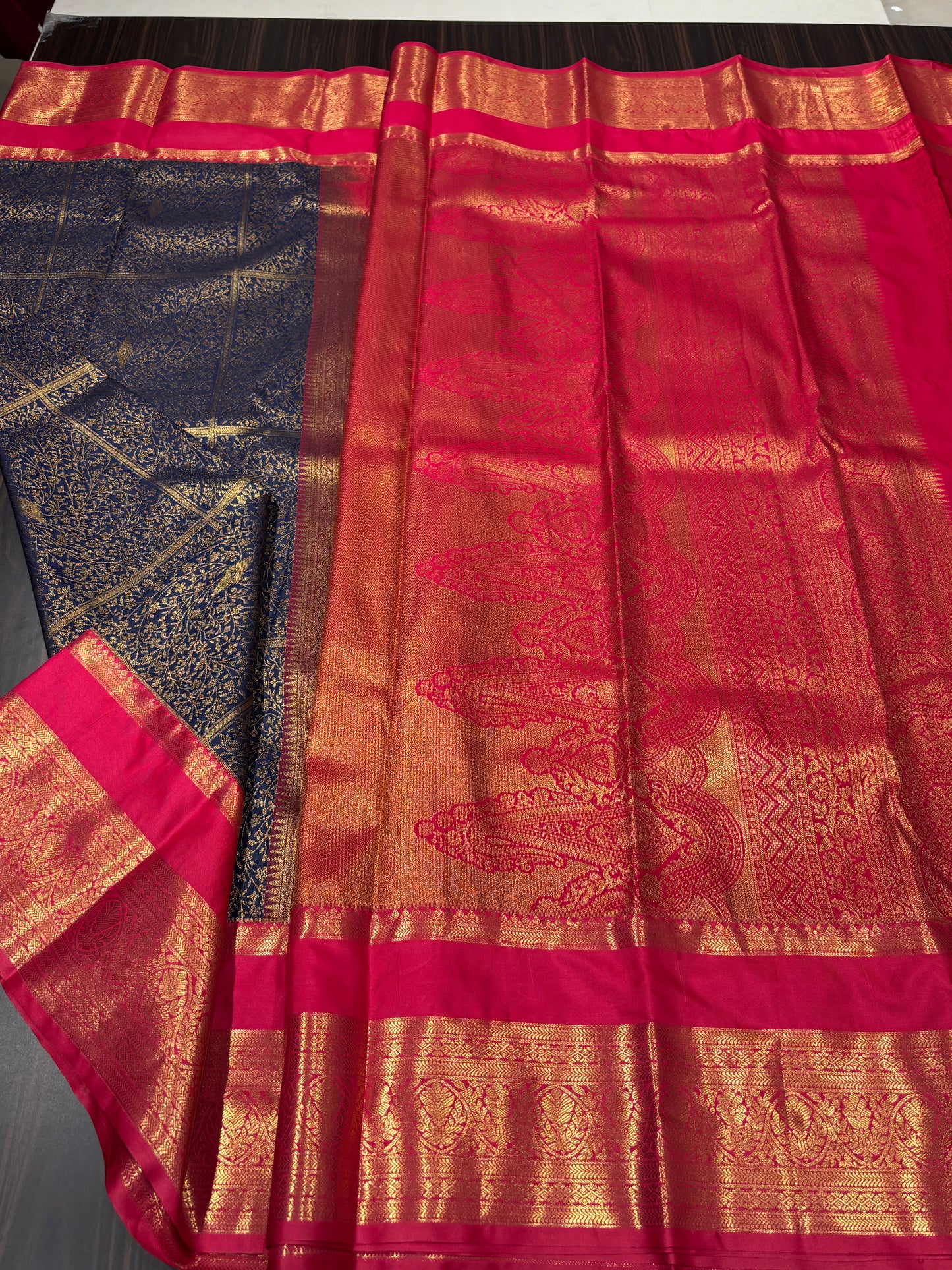 Semi Kanchipuram silk