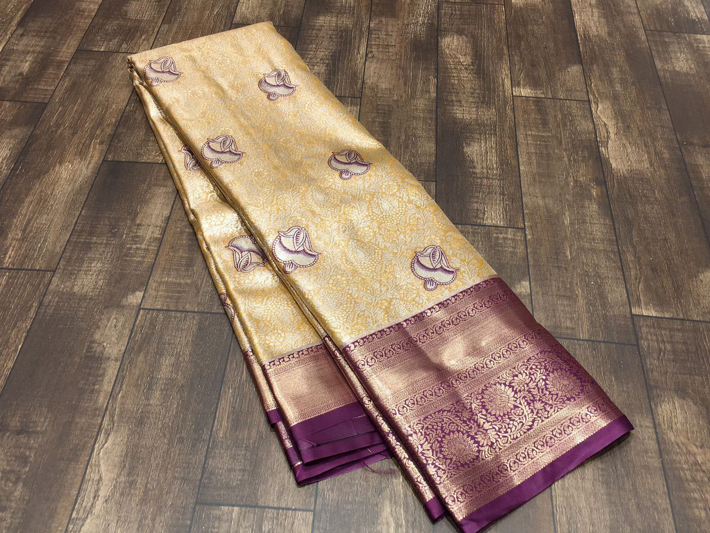 Semi Kanchipuram tissue